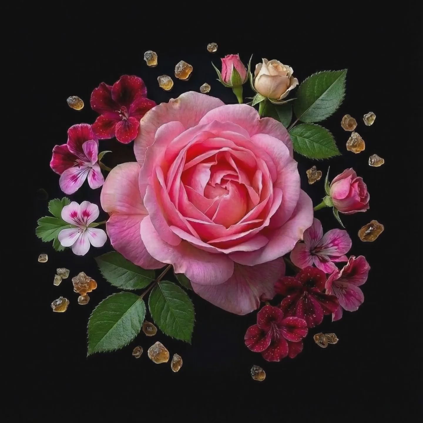 Load video: Rose du Liban